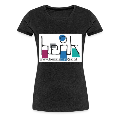 henkisnietgek-logo - Vrouwen Premium T-shirt