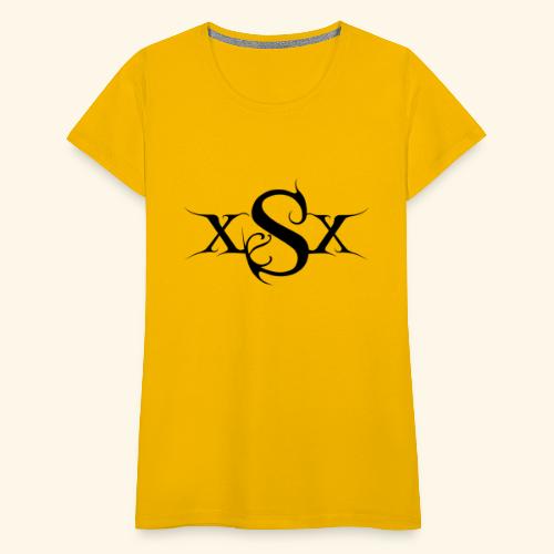 SynapsEyes Logo mittel - Frauen Premium T-Shirt