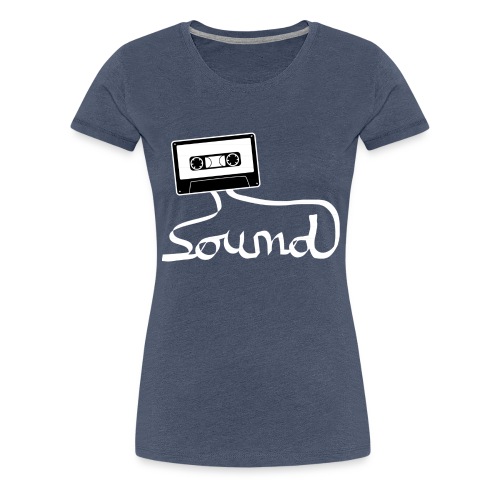 camiseta_Sound-png - Camiseta premium mujer