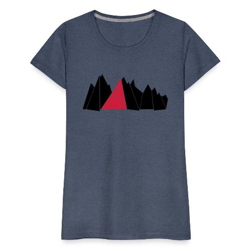 T-Shirt Mountains - Frauen Premium T-Shirt