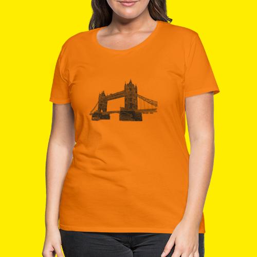 London Tower Bridge - Vrouwen Premium T-shirt