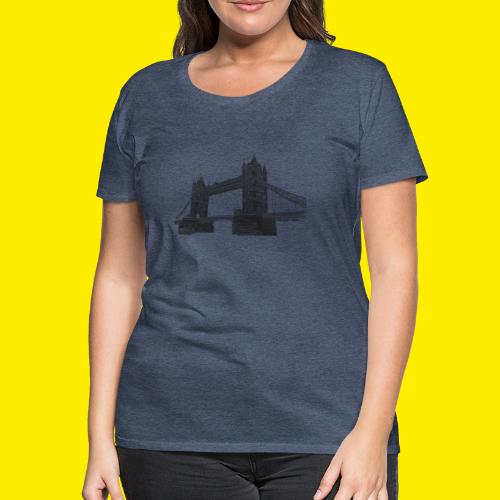 London Tower Bridge - Dame premium T-shirt