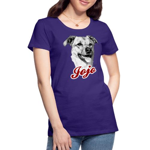 Bronko55 No. 61 – Jojo mit Schriftzug - Frauen Premium T-Shirt