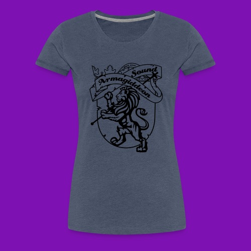 Armagiddeon Logo b/w - Frauen Premium T-Shirt