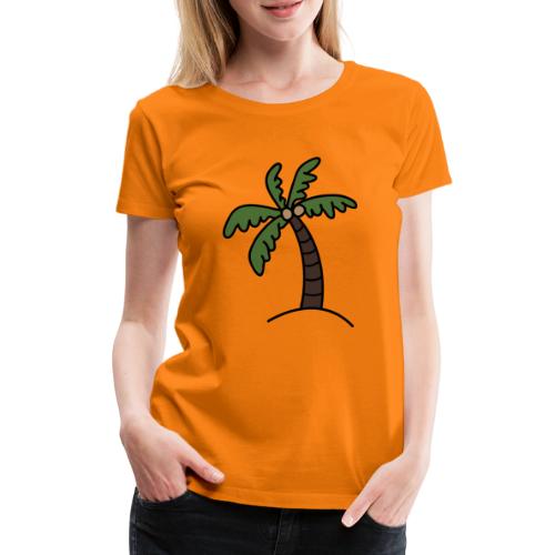 Palme - Frauen Premium T-Shirt