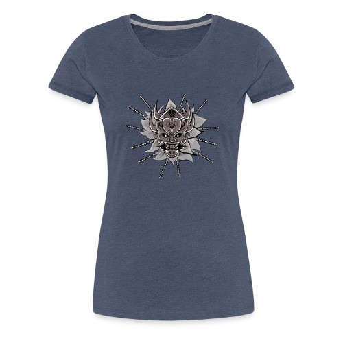 Lotus Of The Samurai - Vrouwen Premium T-shirt