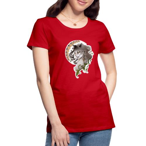 Wolf Lady - T-shirt Premium Femme
