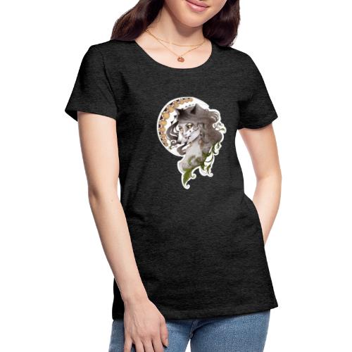 Wolf Lady - T-shirt Premium Femme