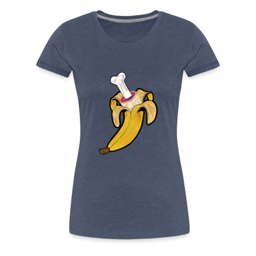 Die zwei Gesichter der Banane - Frauen Premium T-Shirt
