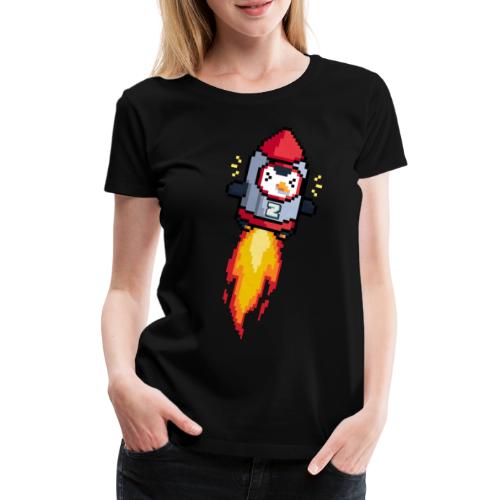 ZooKeeper Moon Blastoff - Women's Premium T-Shirt