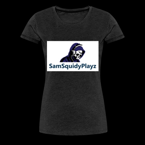 SamSquidyplayz skeleton - Women's Premium T-Shirt