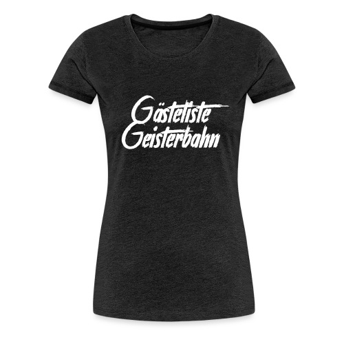 glgbgruselfonthell png - Frauen Premium T-Shirt