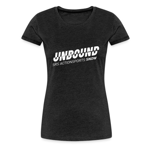 UNBOUND_SNOW_WEISS - Frauen Premium T-Shirt