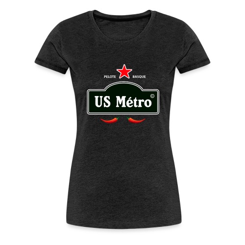 USMétro Teeshirt V01A - T-shirt Premium Femme
