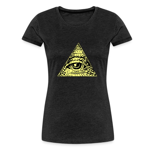 Illuminati - Premium-T-shirt dam