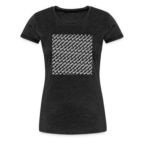 lowA schrift schräg weiss - Frauen Premium T-Shirt