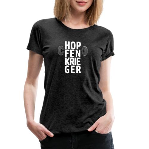 Hopfenkrieger (weiss) - Frauen Premium T-Shirt