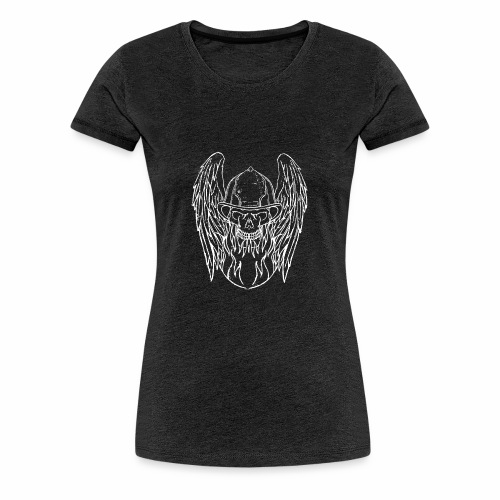 Skull Angel - T-shirt Premium Femme