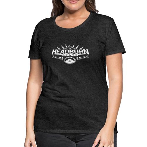 HeadburN - Logo Weiss - Frauen Premium T-Shirt