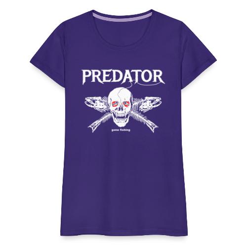 gone fishing norge - Frauen Premium T-Shirt