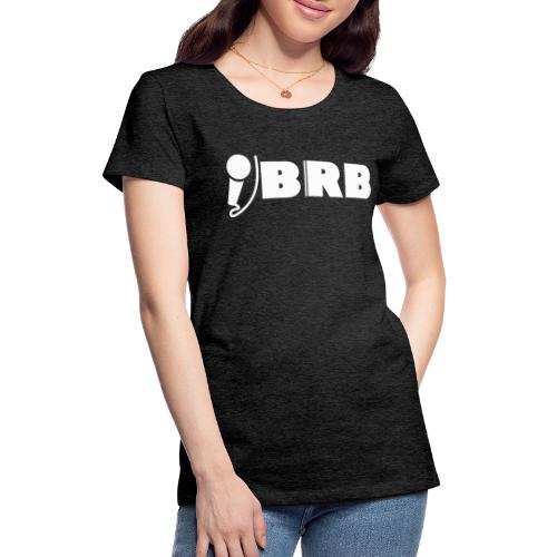 BRB Logo - Weiß - Frauen Premium T-Shirt