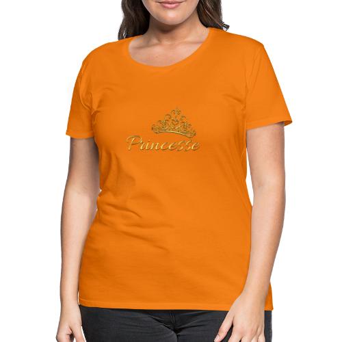 Princesse Or - by T-shirt chic et choc - T-shirt Premium Femme