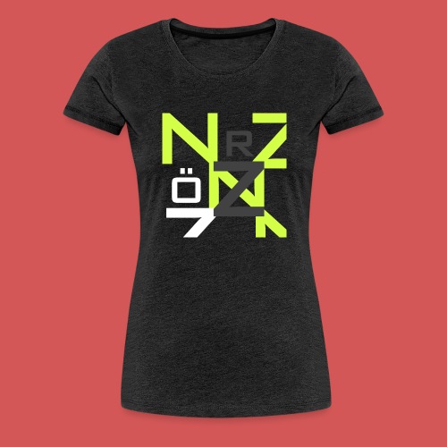 Nörthstat Group™ Clear Transparent Main Logo - Women's Premium T-Shirt