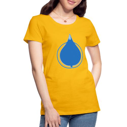 Water Drop - T-shirt Premium Femme