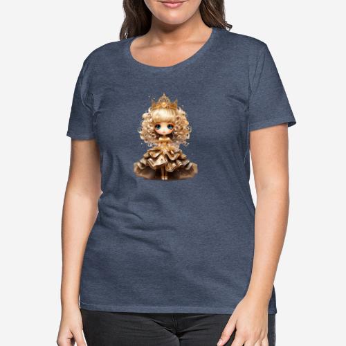 Dollie Gold - Frauen Premium T-Shirt
