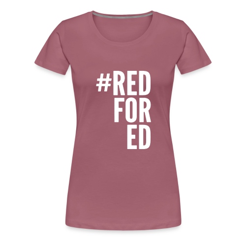 Red For Ed logo - T-shirt Premium Femme
