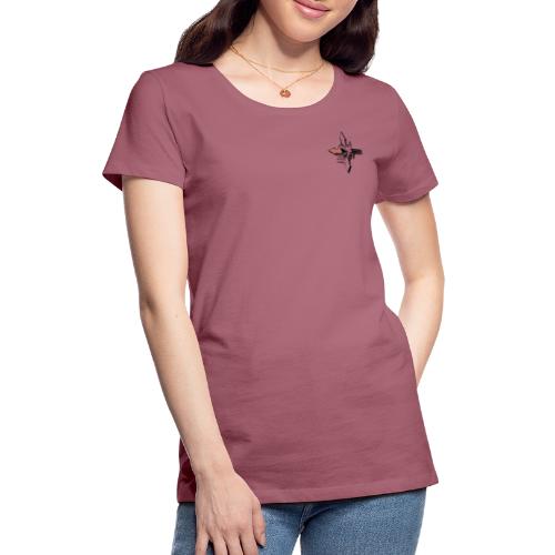 2Logo - schwarz/orange - Frauen Premium T-Shirt