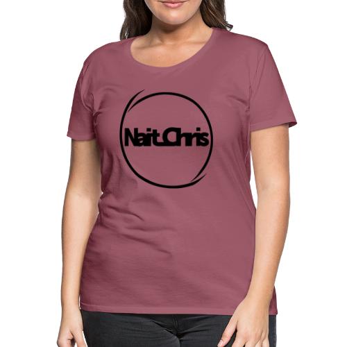 Nait_Chris Fan Circle Logo - Frauen Premium T-Shirt