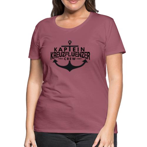 Kaptein Kreuzfluenzer Crew - Frauen Premium T-Shirt