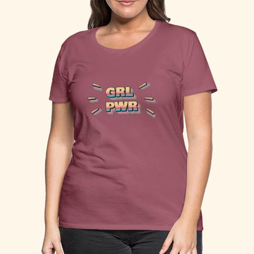 GRLPWR - Frauen Premium T-Shirt