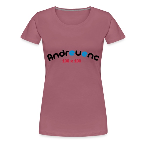 Andreuenc - Camiseta premium mujer