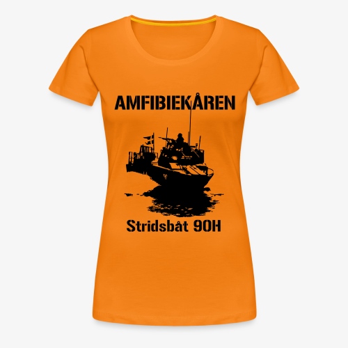 Amfibiekåren - Stridsbåt 90H - Premium-T-shirt dam