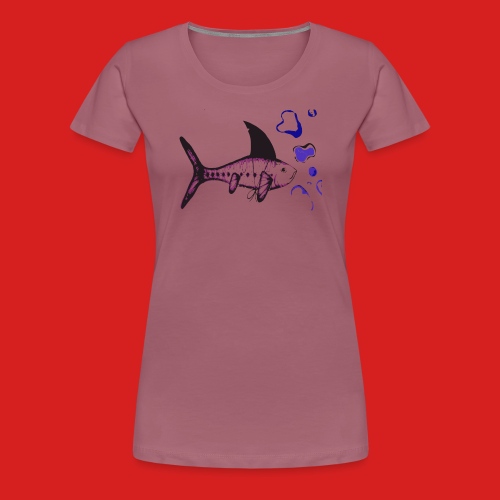 Hai-Fisch - Frauen Premium T-Shirt