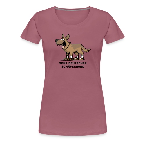 schäferhund - Frauen Premium T-Shirt