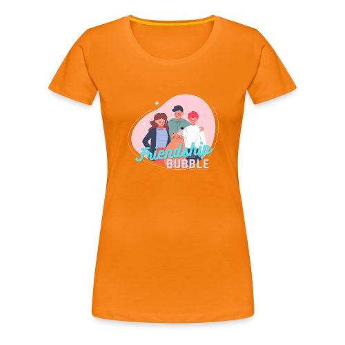 Friendship Bubble group - Vrouwen Premium T-shirt