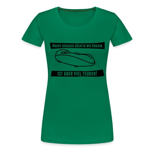 Velomobil Milan Spruch - Frauen Premium T-Shirt