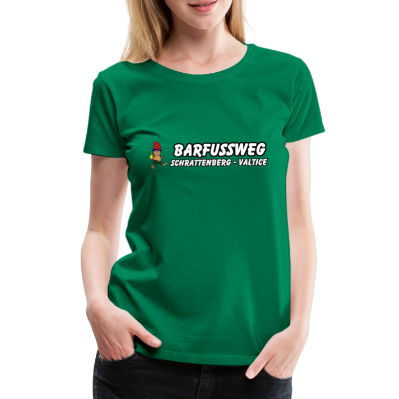 Barfussweg - Frauen Premium T-Shirt