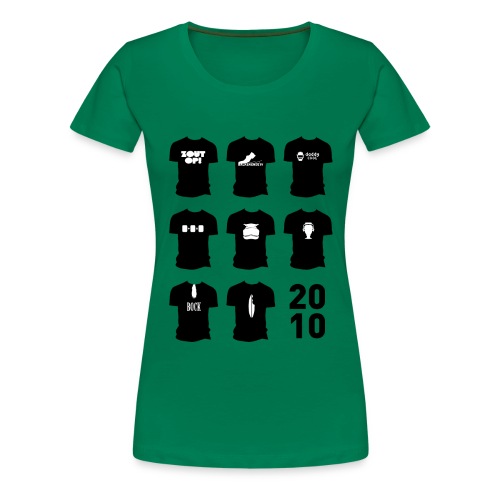 Shirt van 2010 - Vrouwen Premium T-shirt