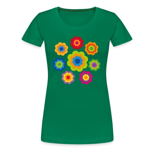 limited edition 4b flower power - Frauen Premium T-Shirt