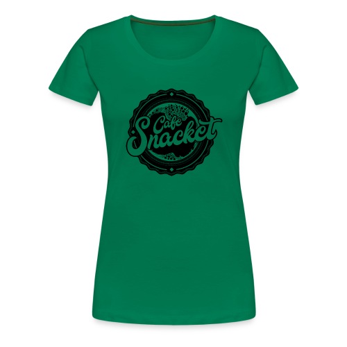 Snacket 1C Logo - Premium-T-shirt dam