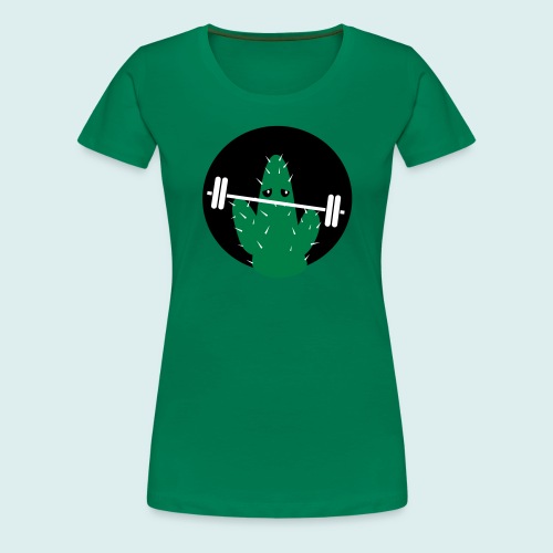 lifting cactus - Vrouwen Premium T-shirt