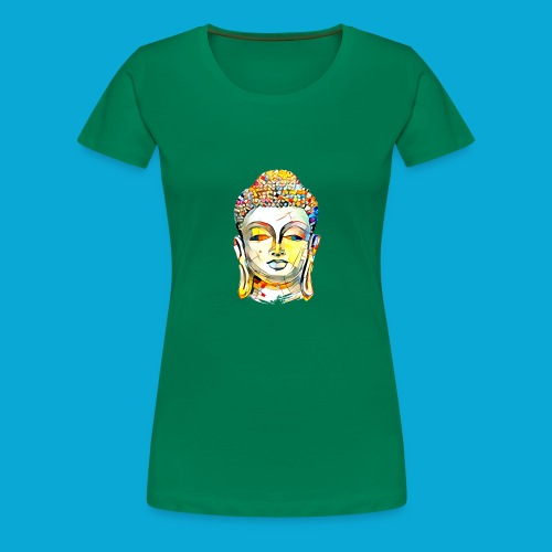 Buddha Kopf - Frauen Premium T-Shirt