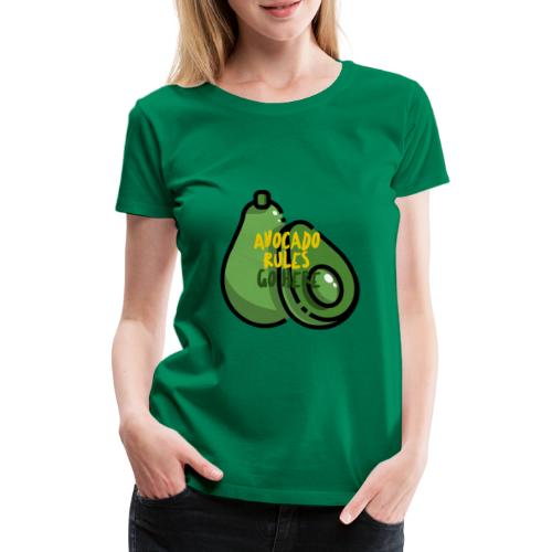 Avocado rules - Vrouwen Premium T-shirt