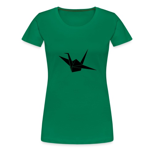 Crane bird - Vrouwen Premium T-shirt