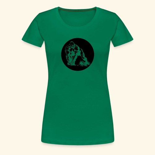 Gorila del parque - Camiseta premium mujer