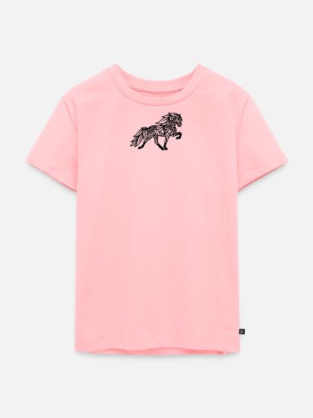 Mandala Tölter - Kinder Premium Bio T-Shirt - Rosa